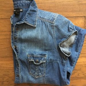 Versatile Maternity denim dress